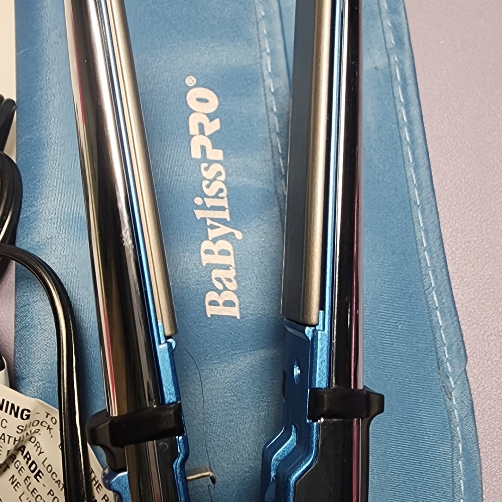 BaBylissPRO Metallic Blue Flat Iron